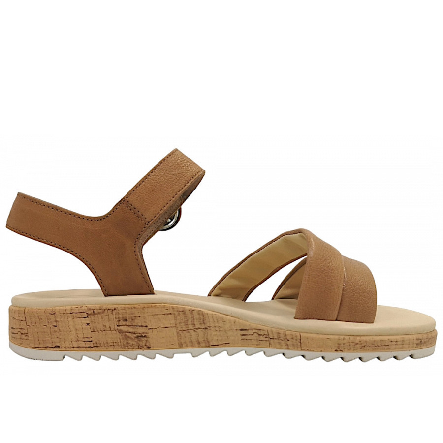 Paul Green Damen Washed Kid Cuoio Sandalette In 015 Cuoio