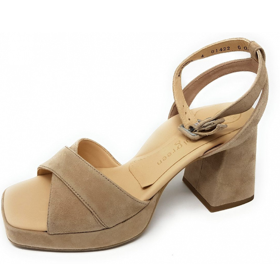 Paul Green Damen Sandalette In 013 Champagner