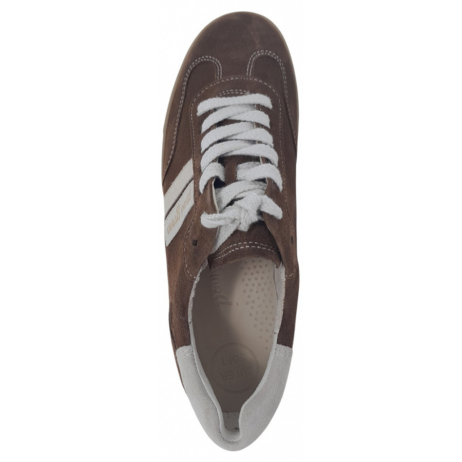Paul Green Damen Sneaker In Nut Shell