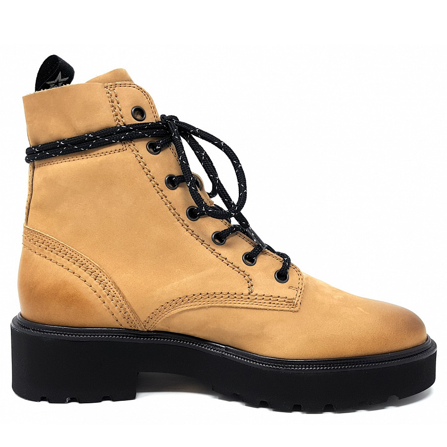Paul Green Damen Schnürstiefelette In Sisal