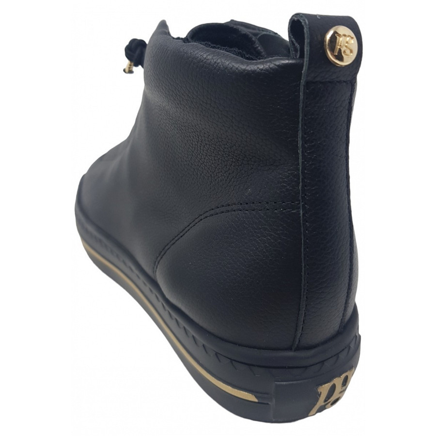 Paul Green Damen Sneaker High In Black