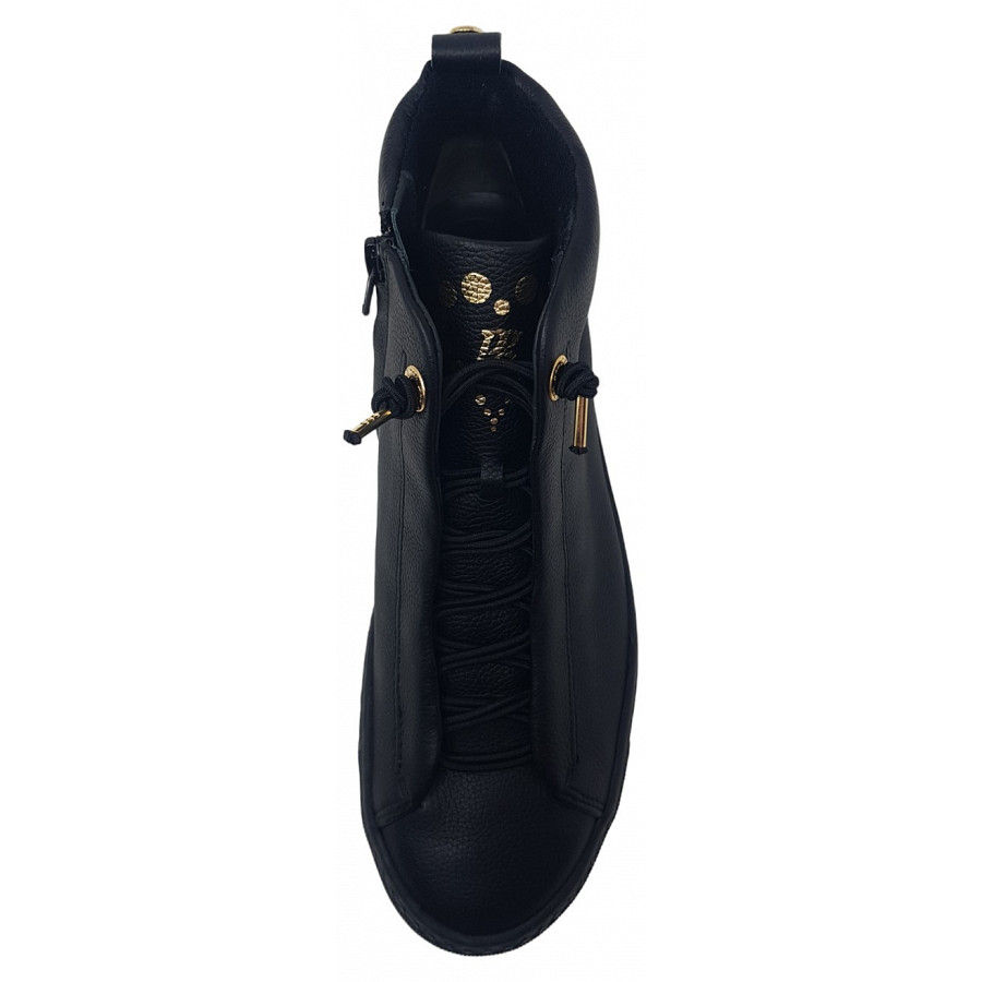 Paul Green Damen Sneaker High In Black