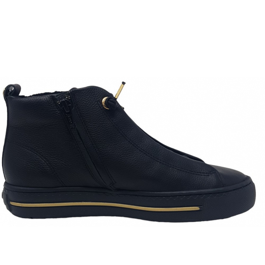 Paul Green Damen Sneaker High In Black