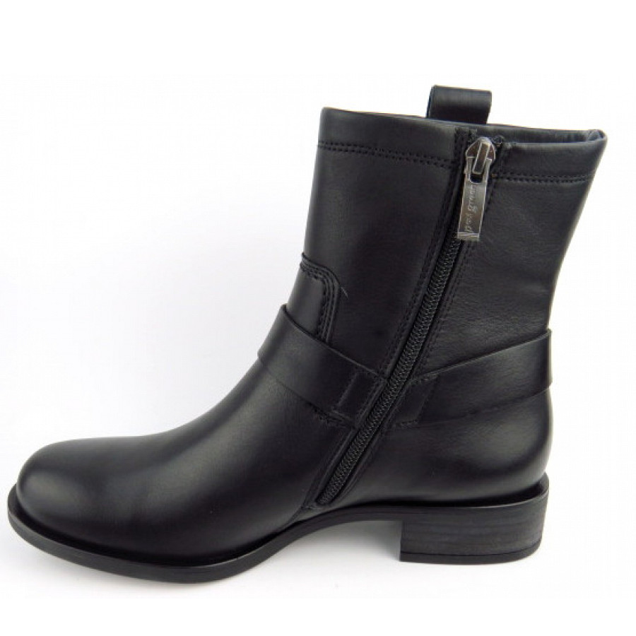 Paul Green Damen Calf Stiefelette In Schwarz