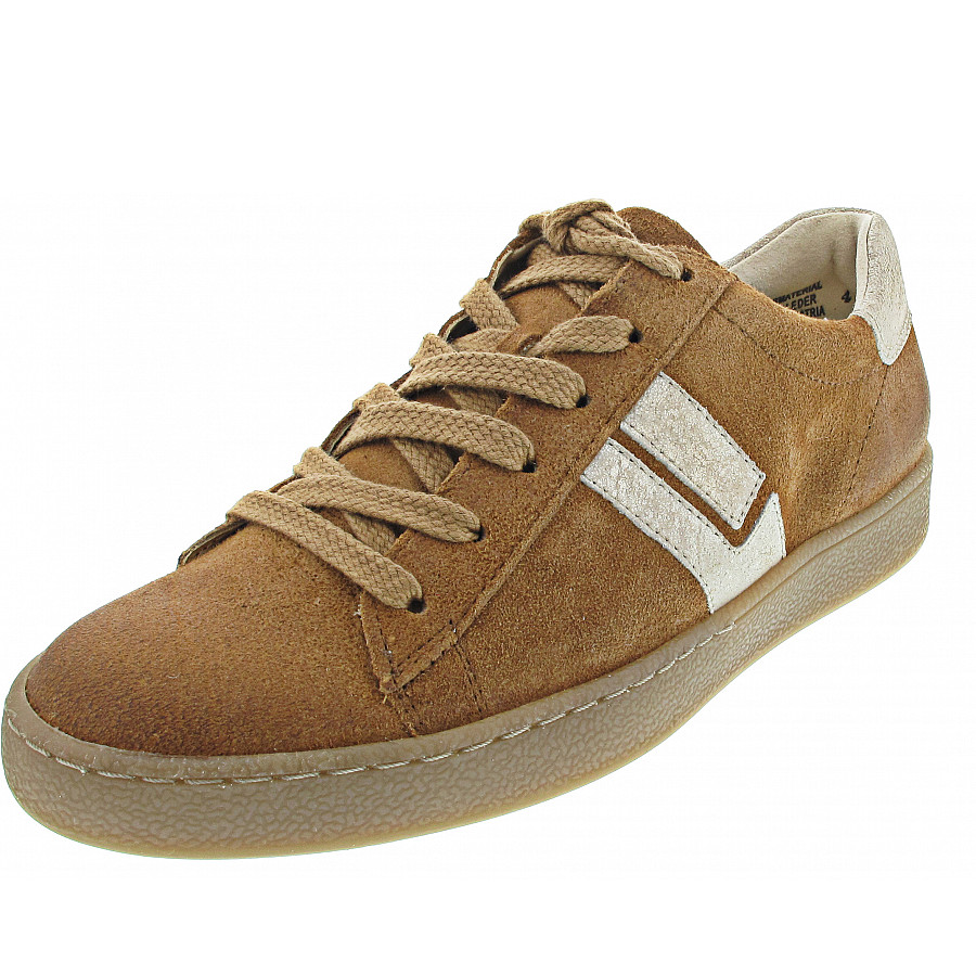 Paul Green Damen Sneaker Low In Sisal-Platino