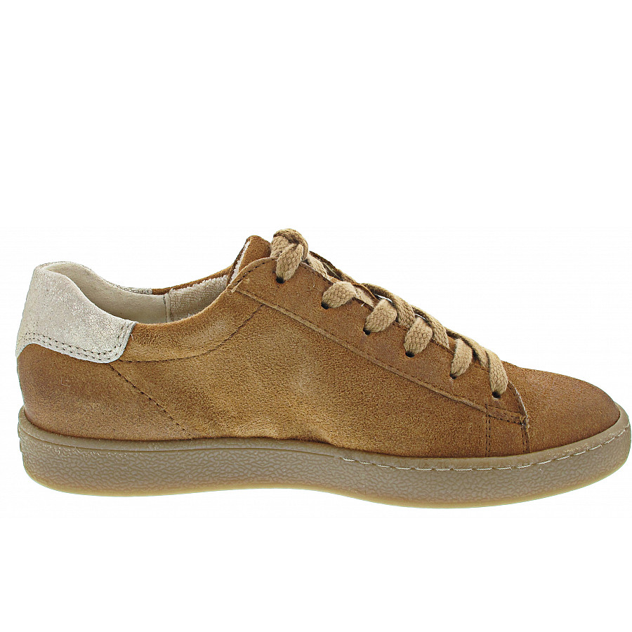 Paul Green Damen Sneaker Low In Sisal-Platino