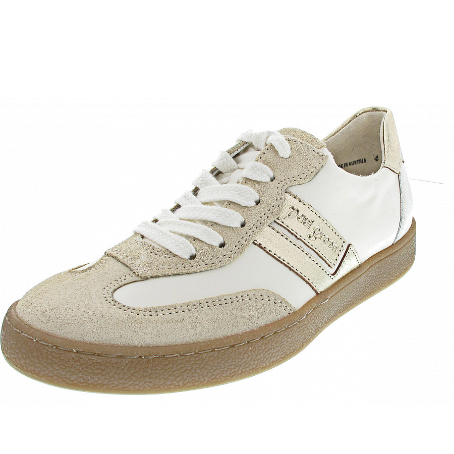 Paul Green Damen Sneaker Low In Ivory-White