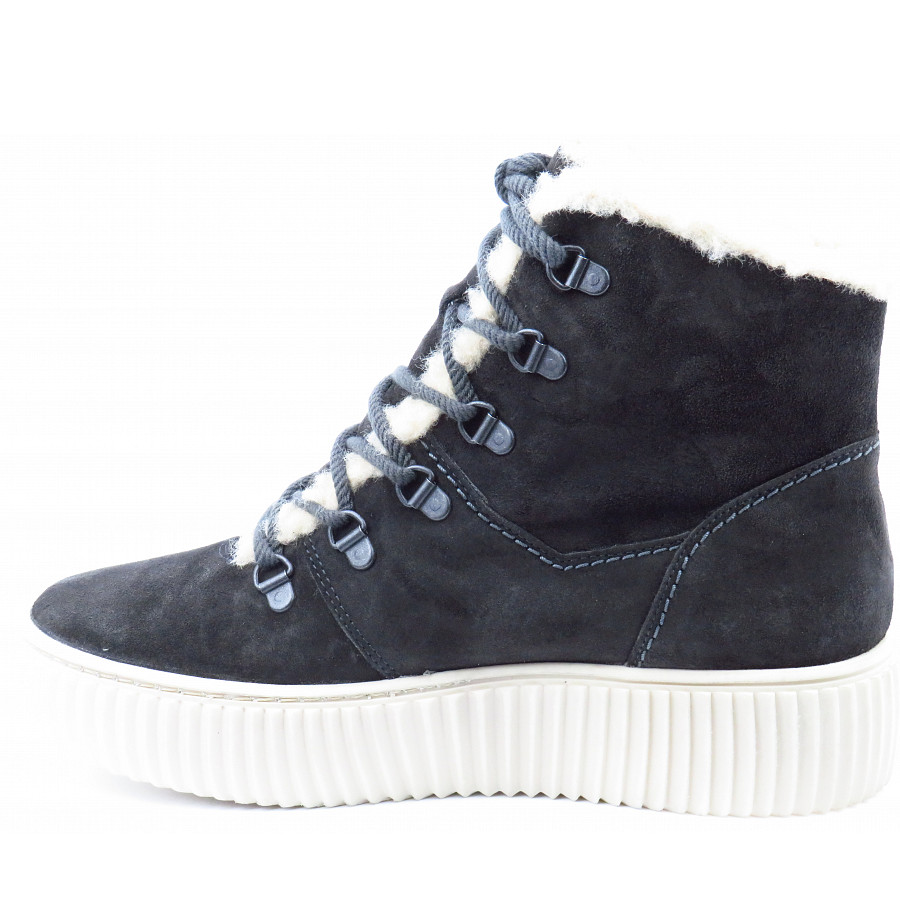 Paul Green Damen Suede Anth. Wf Boots In Braun