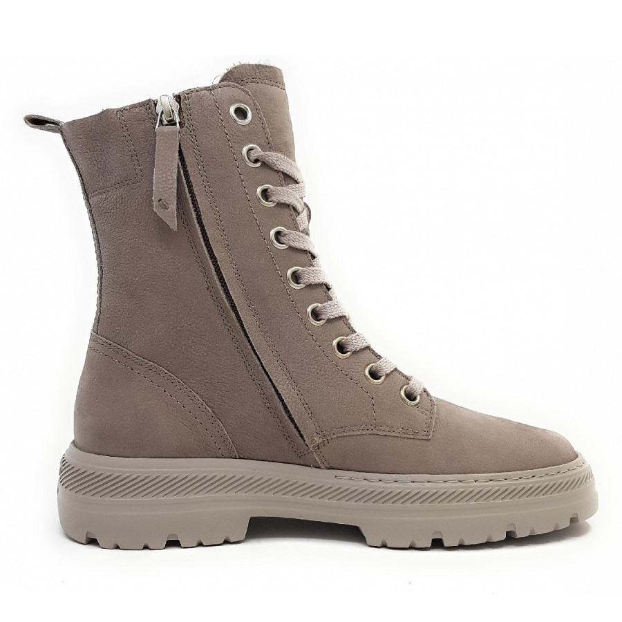 Paul Green Damen Schnürstiefel In 024 Gravel