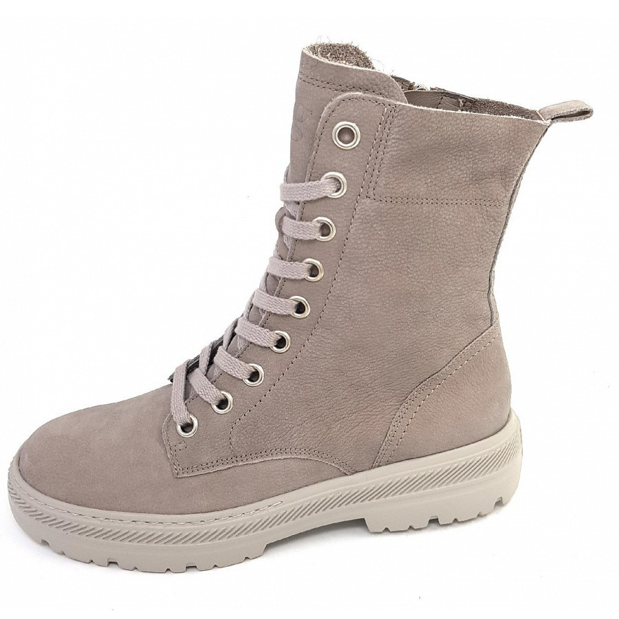 Paul Green Damen Schnürstiefel In 024 Gravel