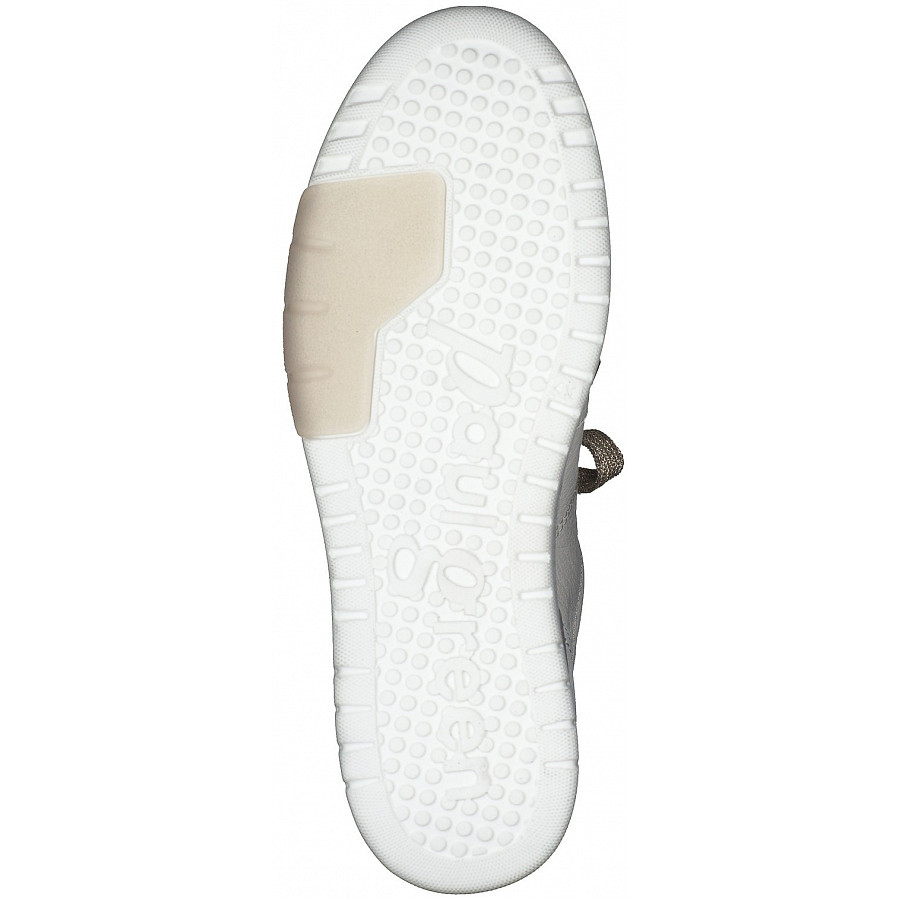 Paul Green Damen Sportlicher Schnürer In Ice Ivory