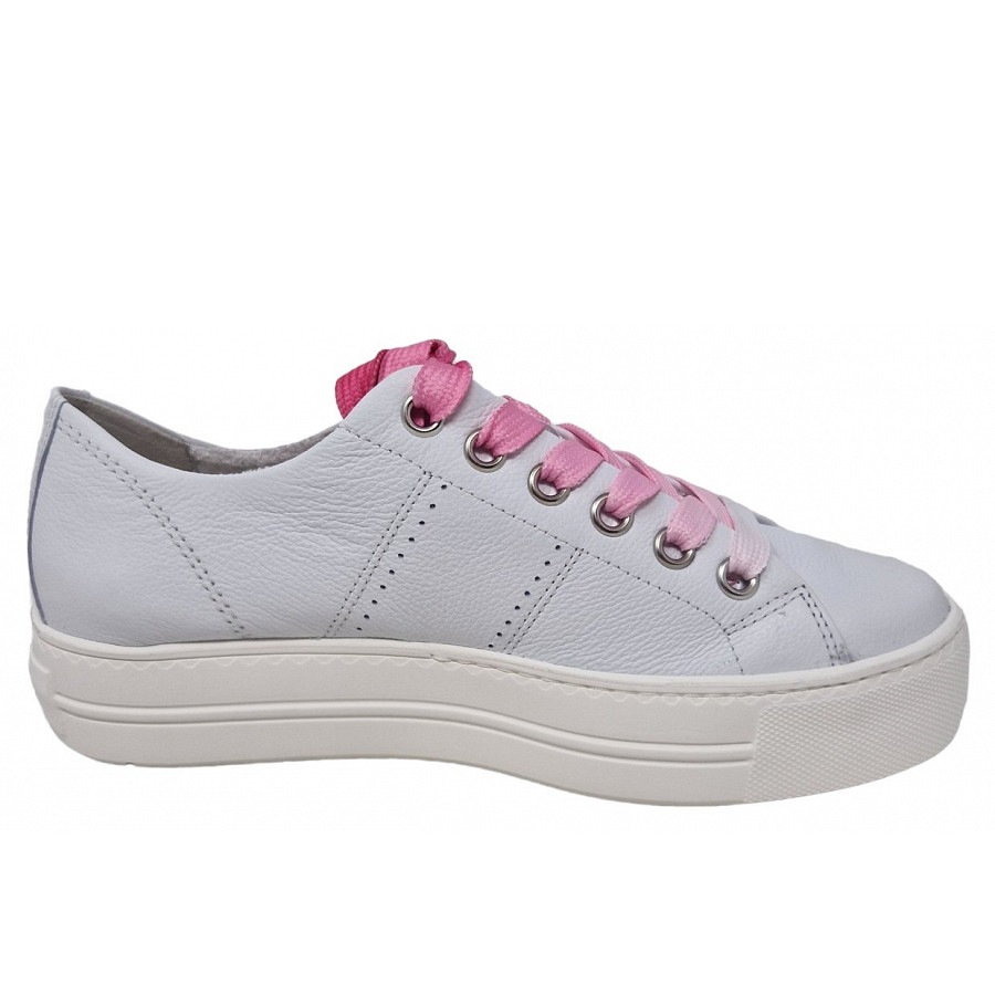 Paul Green Damen Sneaker In White Candy