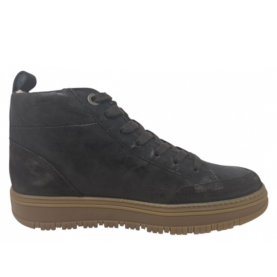 Paul Green Damen Schnürstiefel In Mocca Moro