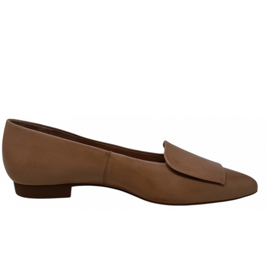 Paul Green Damen Slipper In Beige Alpaca