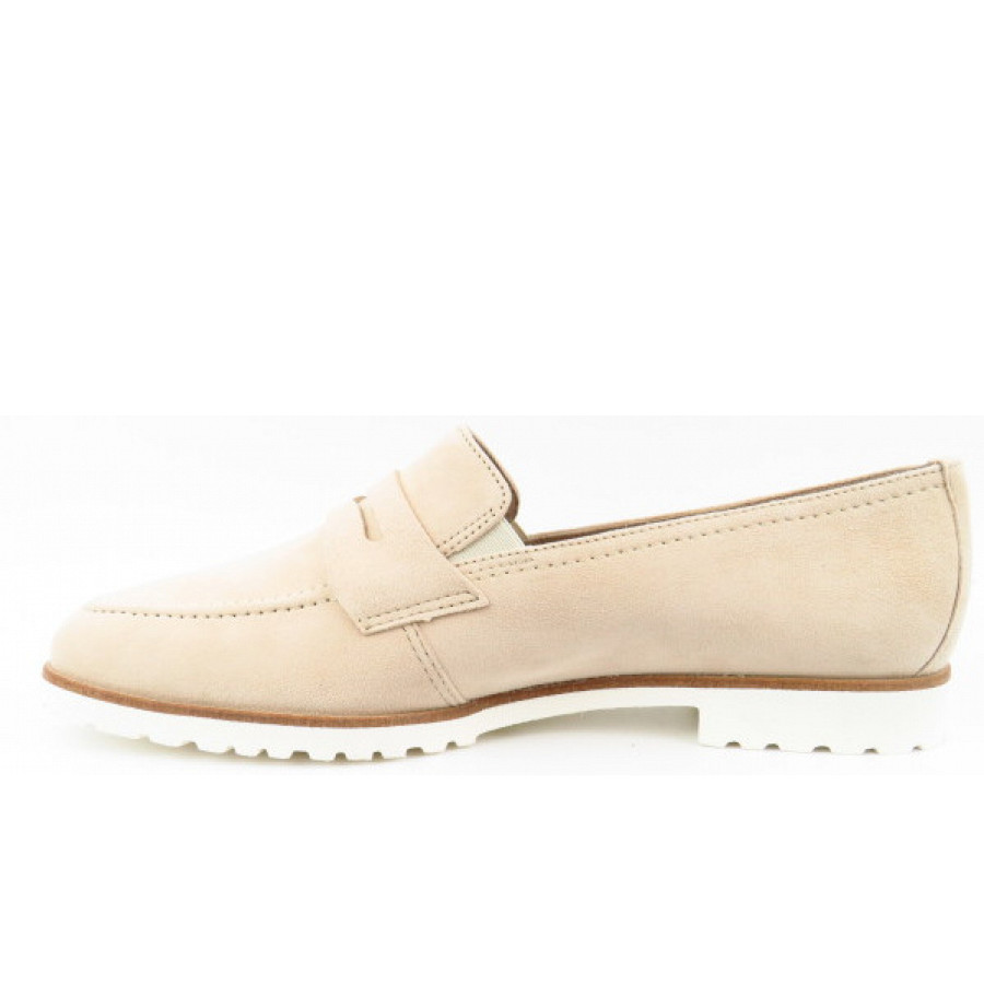 Paul Green Damen Samtziege Soft Biscuit Slipper In Biscuit