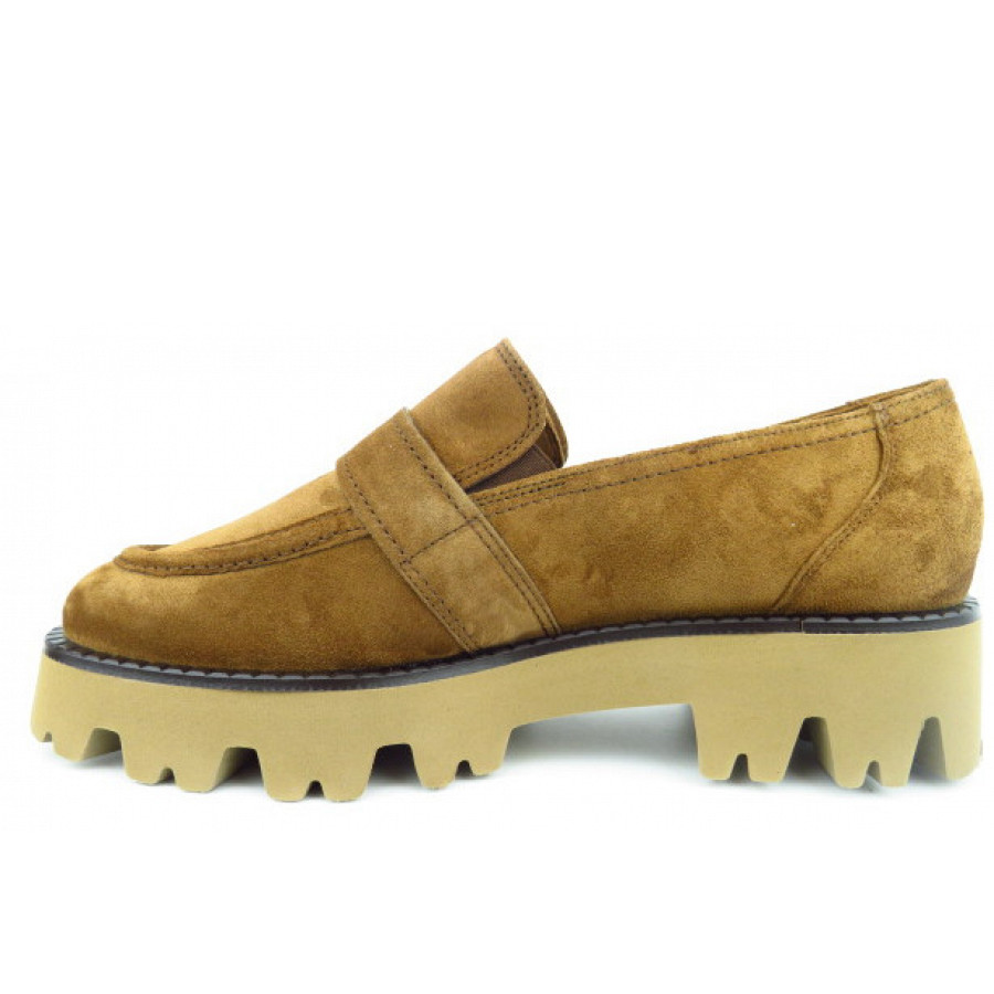 Paul Green Damen Soft Nubuk Toffee Sling Sandalette In Toffee