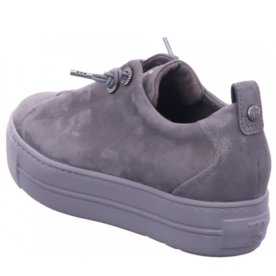 Paul Green Damen Schnürschuhe In Grau
