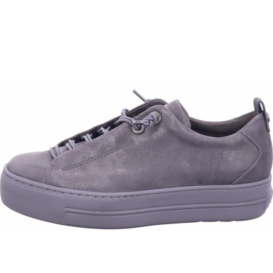 Paul Green Damen Schnürschuhe In Grau