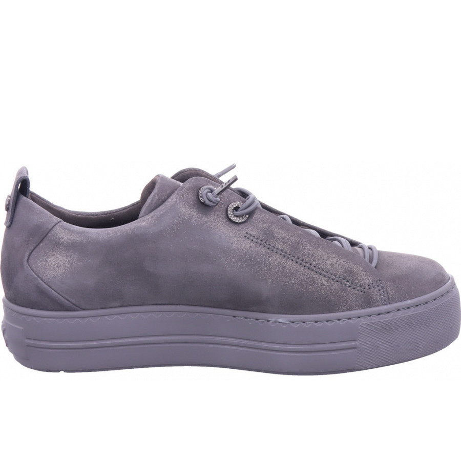 Paul Green Damen Schnürschuhe In Grau