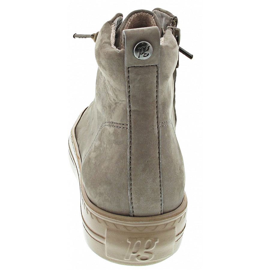Paul Green Damen Sneaker High In Taupe