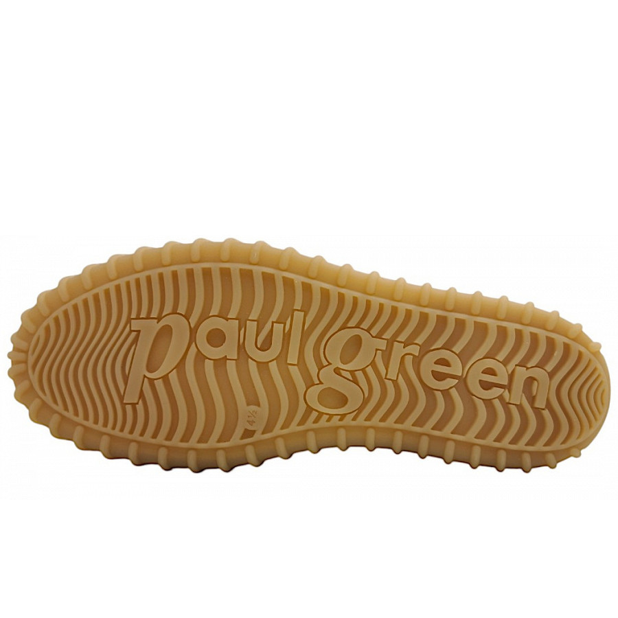 Paul Green Damen Schnürstiefel In Almond 01
