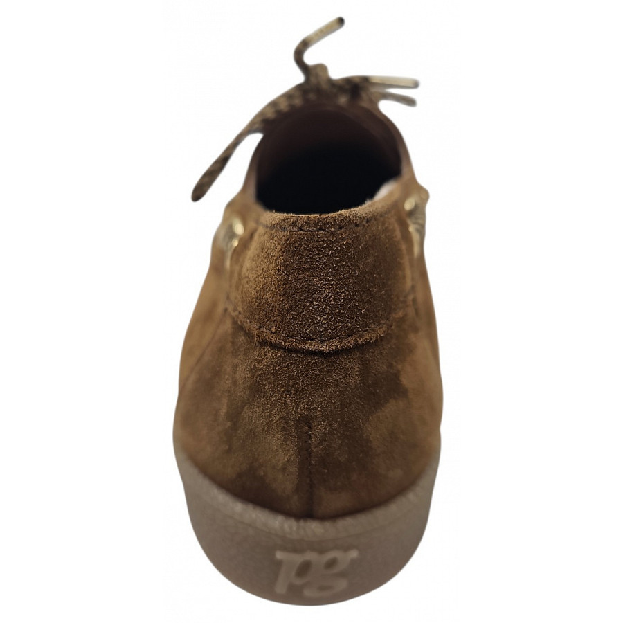 Paul Green Damen Sportlicher Schnürer In Braun Toffee