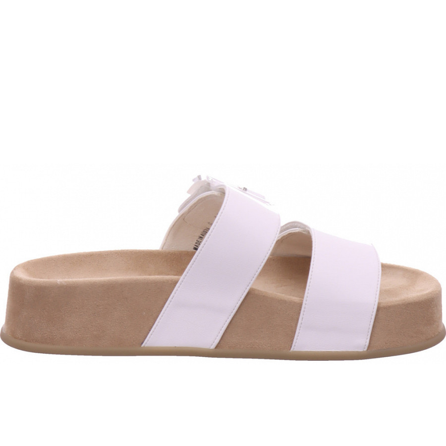 Paul Green Damen Pantolette In Weiß
