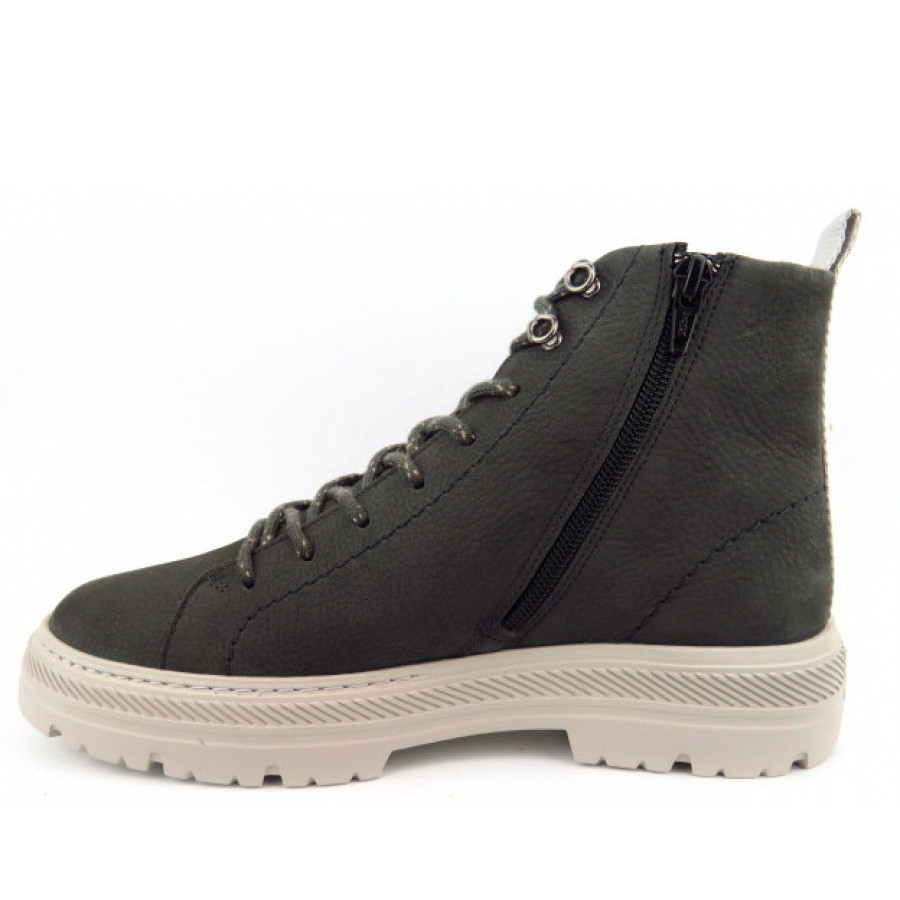 Paul Green Damen Grainded Nubuk Iron Stiefelette In Grau