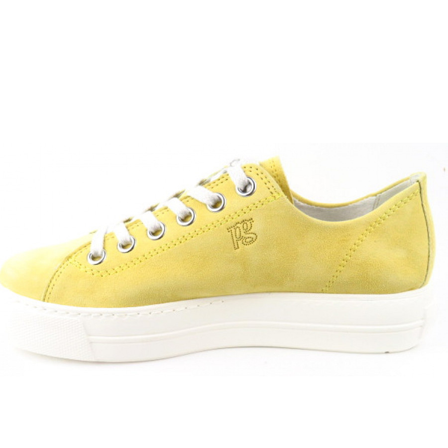 Paul Green Damen Samtziege Sorbet Sneaker Low In Sorbet