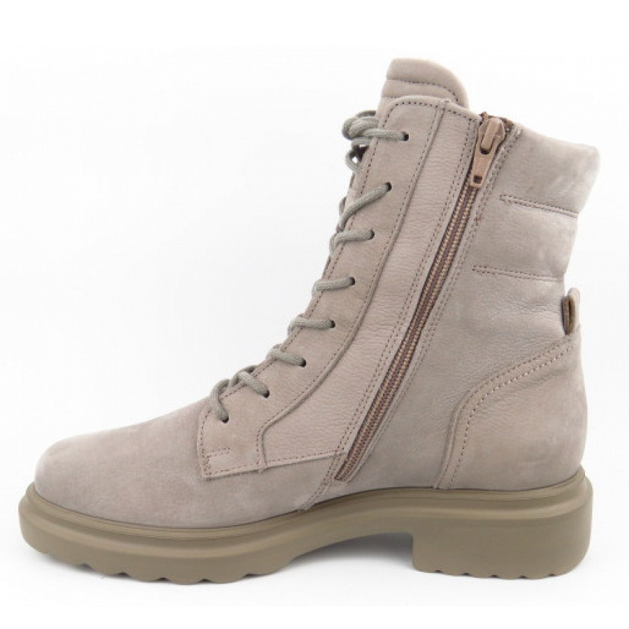 Paul Green Damen Sportnubuk Gravel Stiefelette In Grau