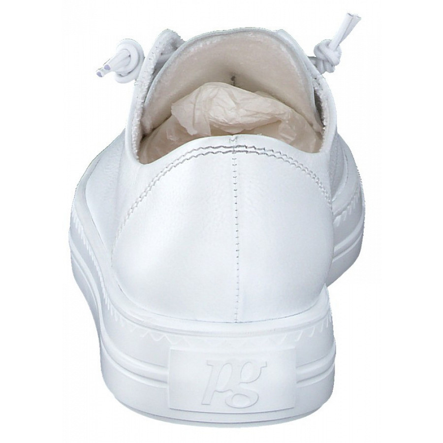 Paul Green Damen Sneaker In White Silver