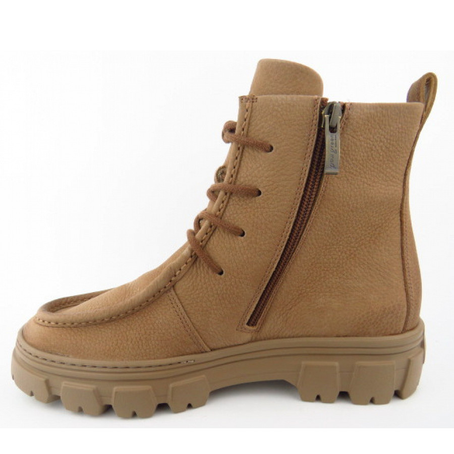 Paul Green Damen Nubuk Tan Stiefelette In Hellbraun