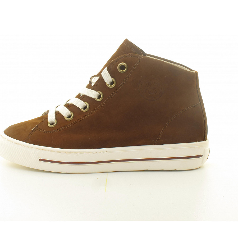 Paul Green Damen Royal Nubuk Hazel Sneaker In Braun