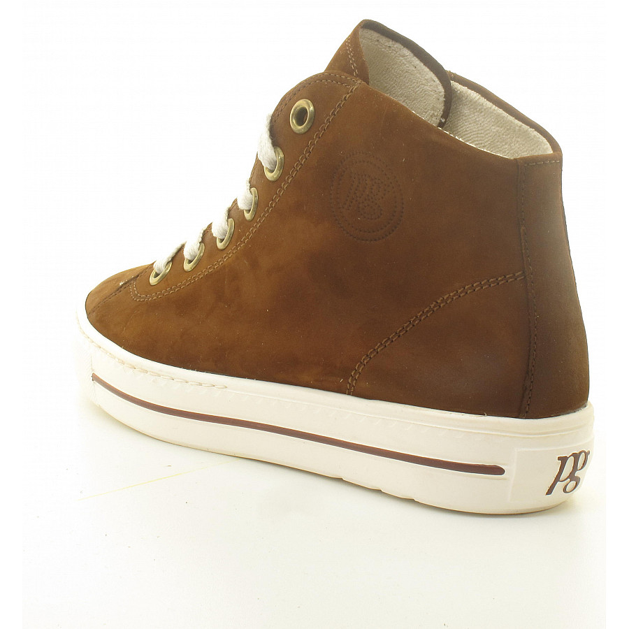 Paul Green Damen Royal Nubuk Hazel Sneaker In Braun
