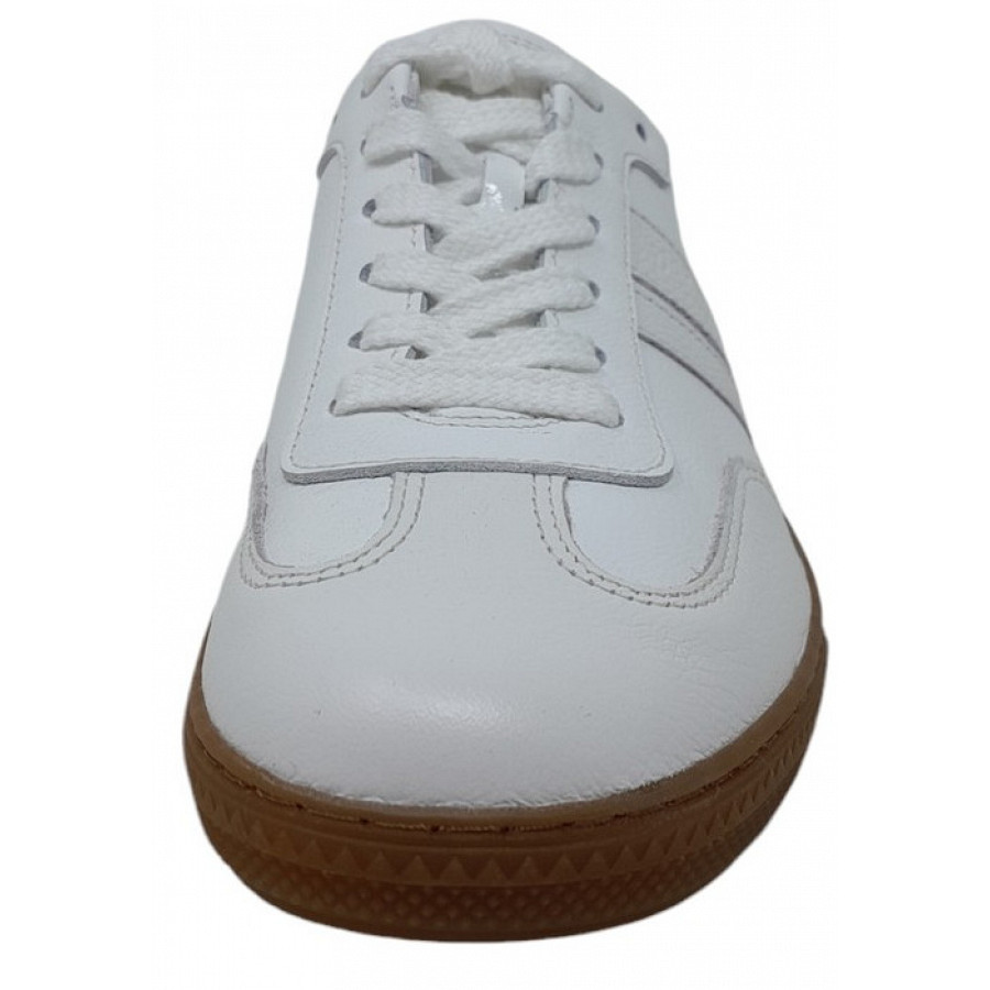 Paul Green Damen Sportlicher Schnürer In White