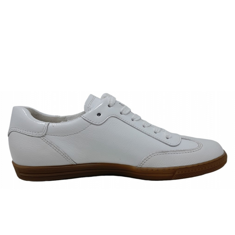 Paul Green Damen Sportlicher Schnürer In White