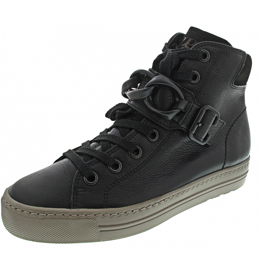 Paul Green Damen Sneaker High In Black