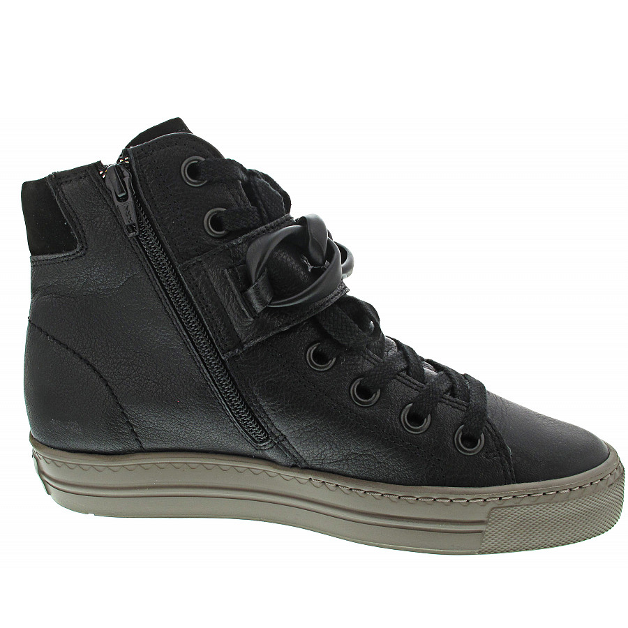 Paul Green Damen Sneaker High In Black