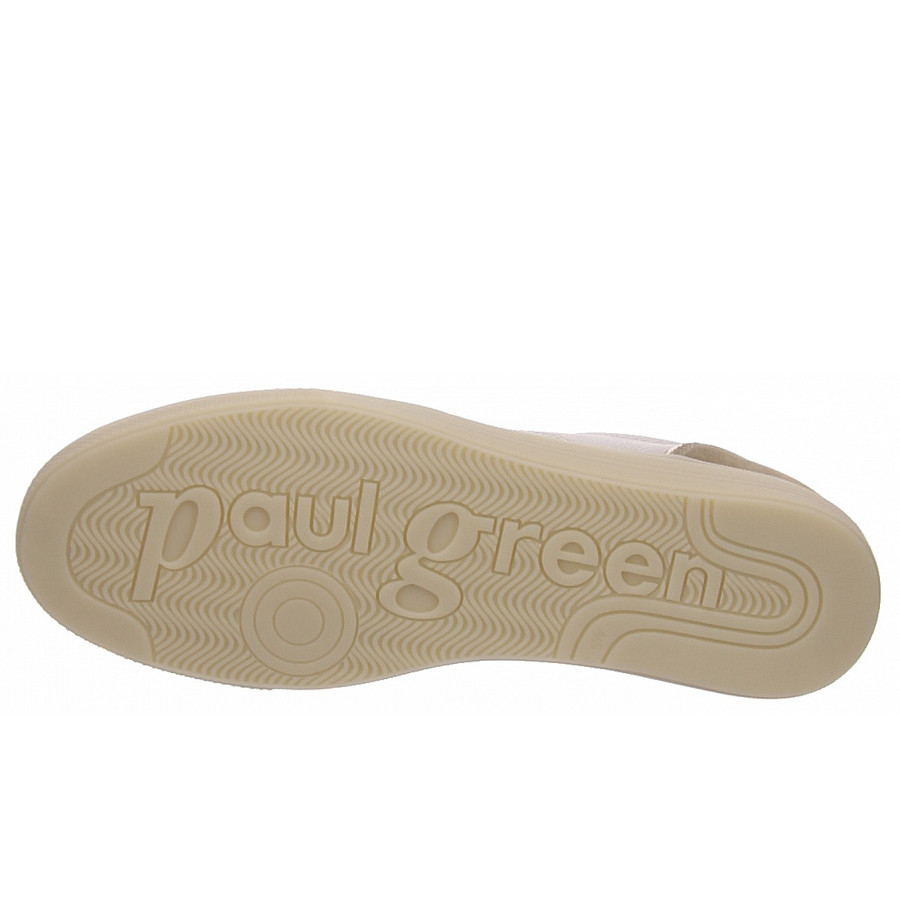Paul Green Damen Schnürer In Weiß Kombi.