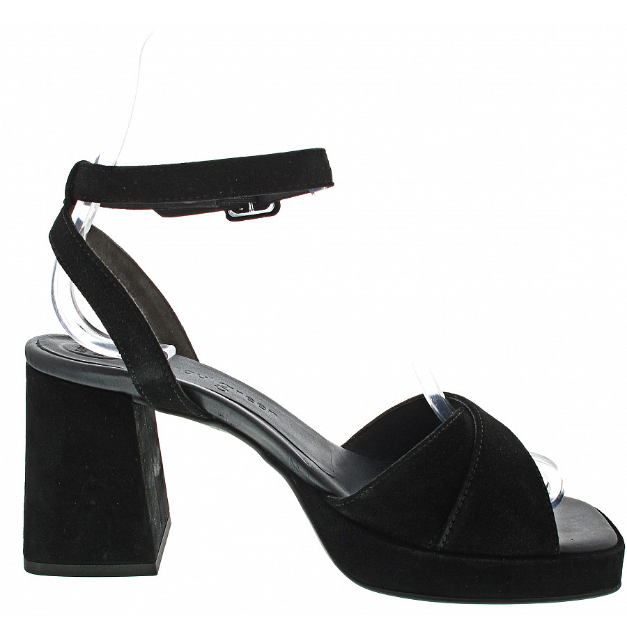 Paul Green Damen Sandalette In Schwarz