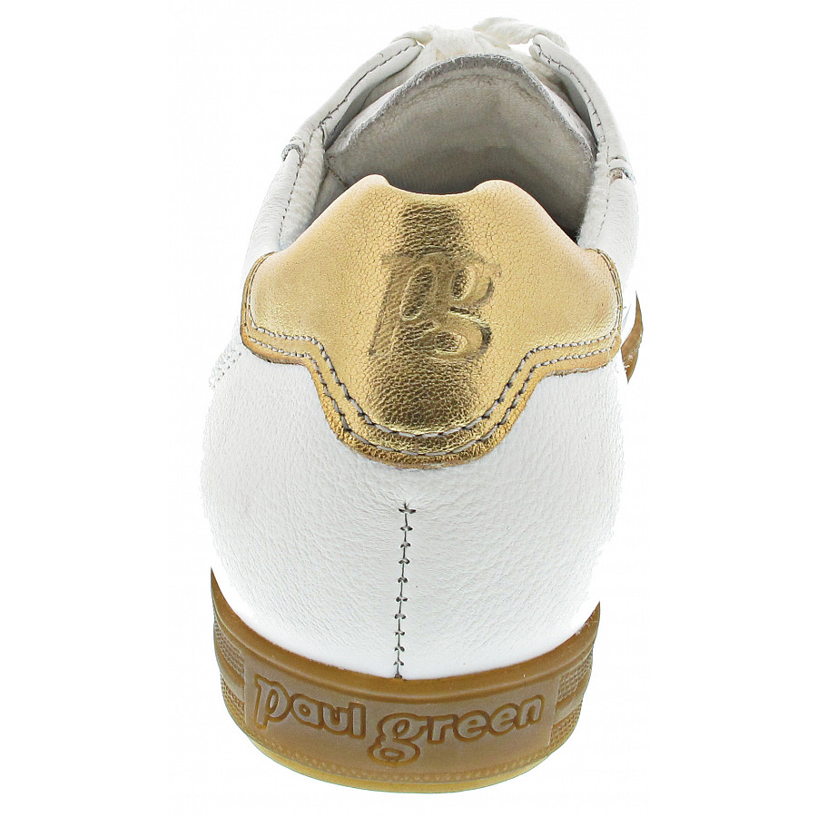 Paul Green Damen Sneaker In White-Oro