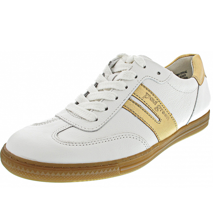 Paul Green Damen Sneaker In White-Oro