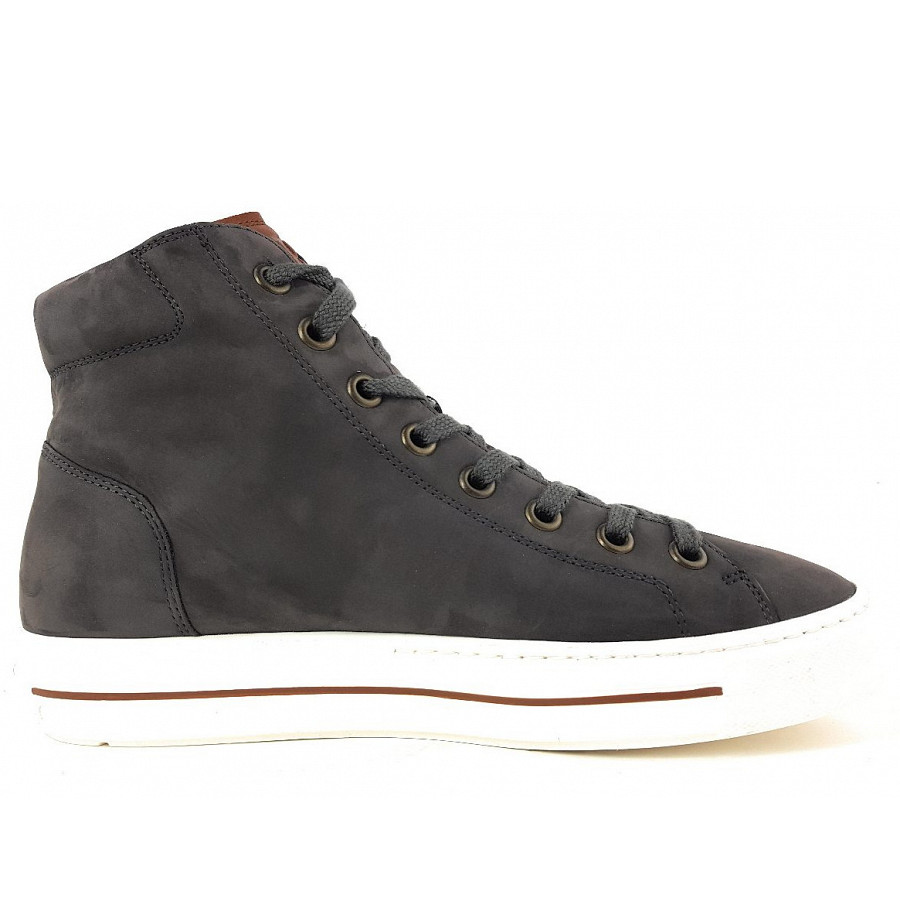 Paul Green Damen Schnürstiefelette In 019 Iron Grau