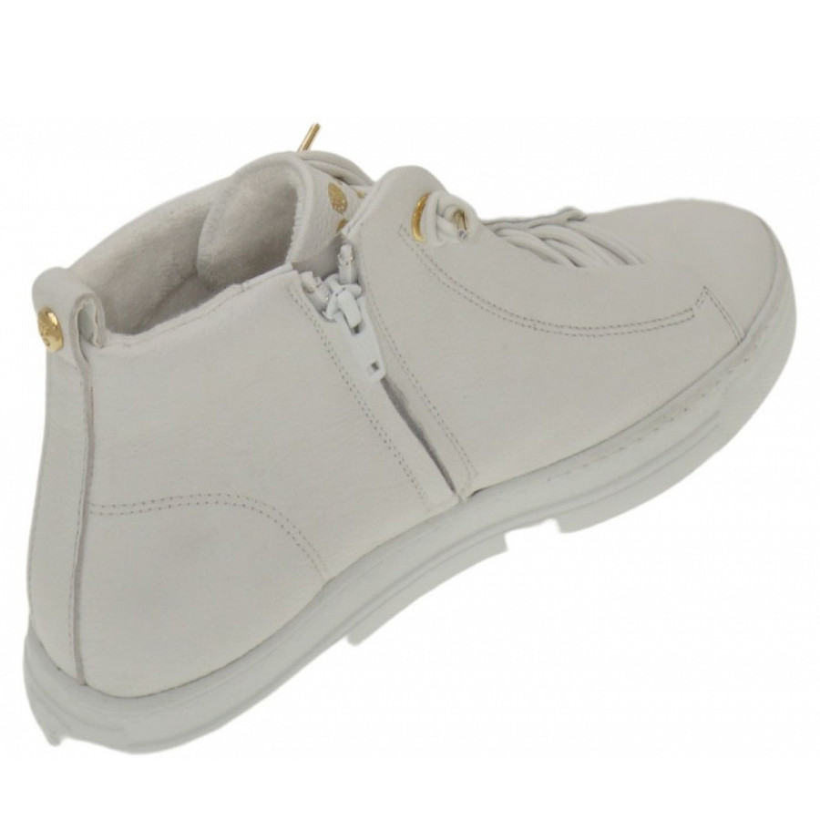 Paul Green Damen 5283 Sneaker High In 1 Weiß