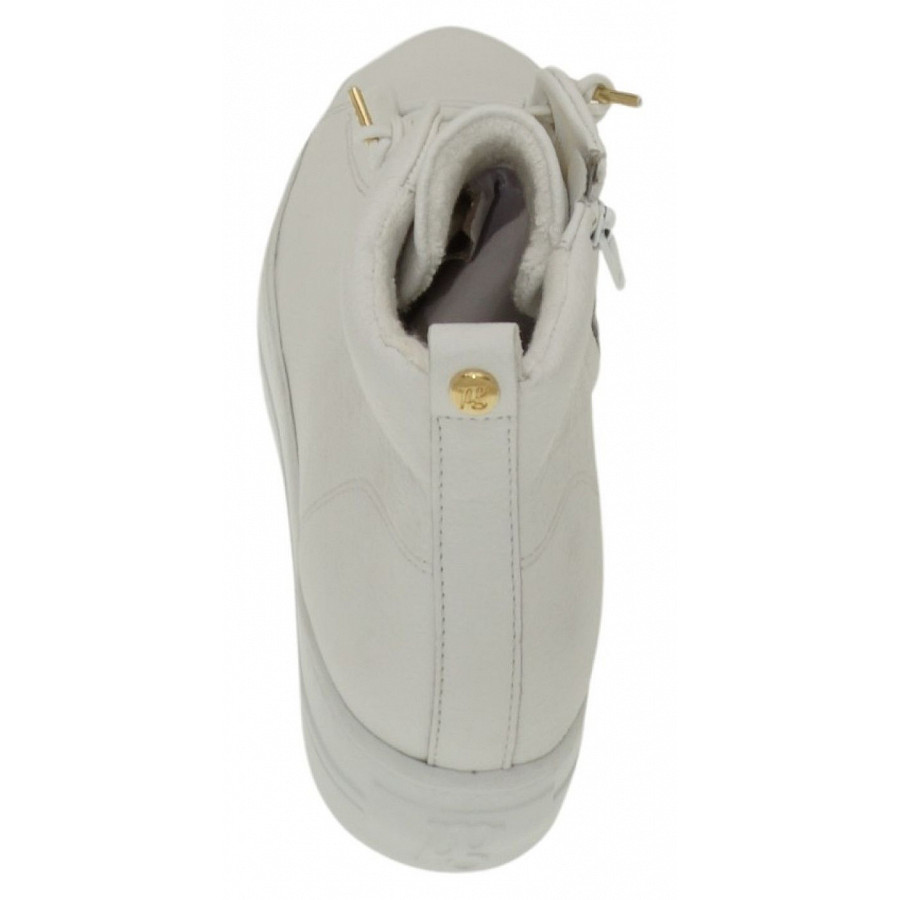 Paul Green Damen 5283 Sneaker High In 1 Weiß