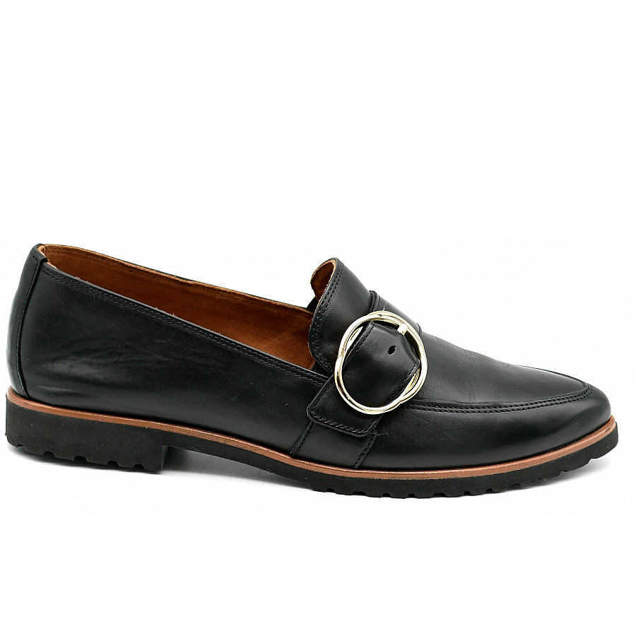 Paul Green Damen Mokassin In Schwarz