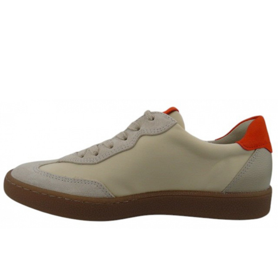 Paul Green Damen Shell Biscuit Sneaker Low In Beige