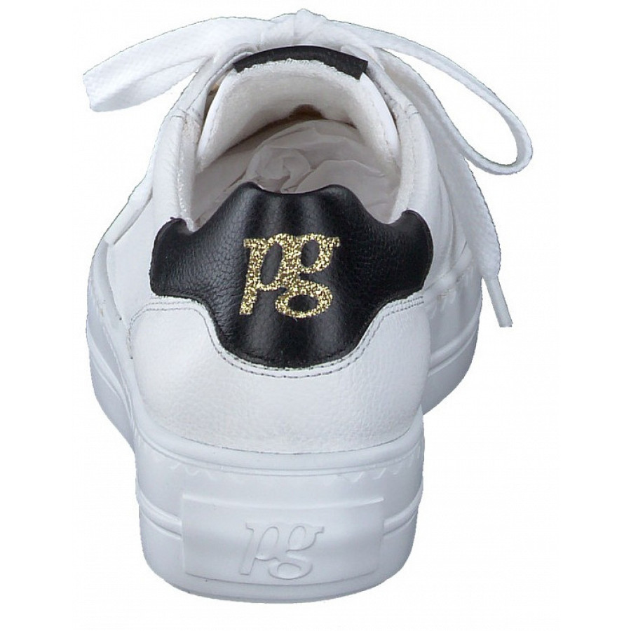 Paul Green Damen Sneaker In White Black