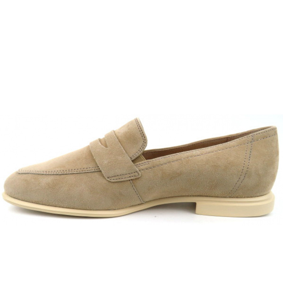 Paul Green Damen Samtziege Champagne Slipper In 4 Beige