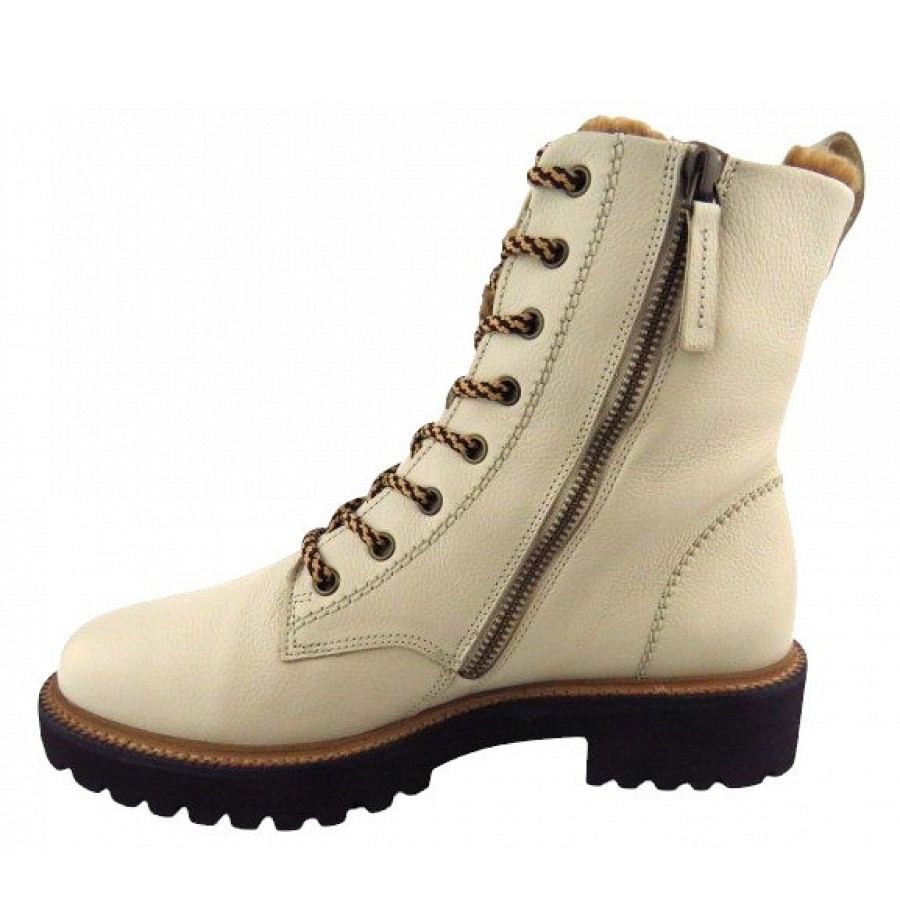Paul Green Damen Calf Biscuit Warmfutter Stiefelette In Beige